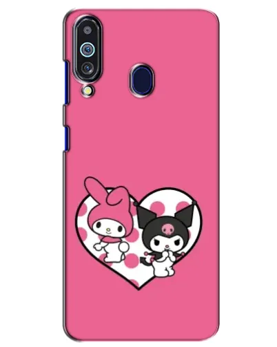 Чехол для Samsung Galaxy M40 с картинкой «Kuromi и My Melody» Чехол для Samsung Galaxy M40 с картинкой «Kuromi и My Melody»