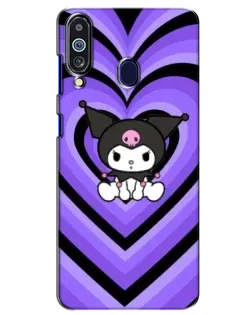 Чехол для Samsung Galaxy M40 с картинкой «Kuromi и фиолетовые сердца» Чехол для Samsung Galaxy M40 с картинкой «Kuromi и фиолетовые сердца»