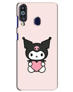 Чехол для Samsung Galaxy M40 с картинкой «Kuromi и сердце» Чехол для Samsung Galaxy M40 с картинкой «Kuromi и сердце»