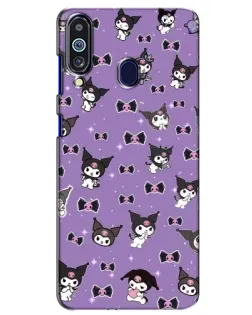 Чехол для Samsung Galaxy M40 с картинкой «Kuromi — паттерн» Чехол для Samsung Galaxy M40 с картинкой «Kuromi — паттерн»