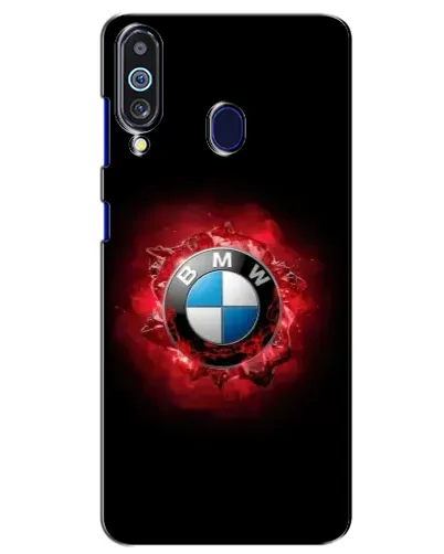 Чехол для Samsung Galaxy M40 с картинкой «Логотип BMW — вспышка»