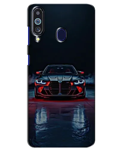 Чехол для Samsung Galaxy M40 с картинкой «BMW на мокрой дороге»
