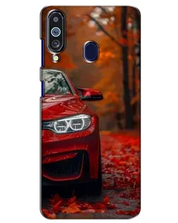 Чехол для Samsung Galaxy M40 с картинкой «Осенняя BMW M4»