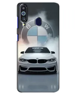 Чохол для Samsung Galaxy M40 з картинкою «BMW в білому диму» Чохол для Samsung Galaxy M40 з картинкою «BMW в білому диму»