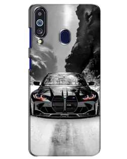 Чохол для Samsung Galaxy M40 з картинкою «BMW — акварельний дрифт» Чохол для Samsung Galaxy M40 з картинкою «BMW — акварельний дрифт»