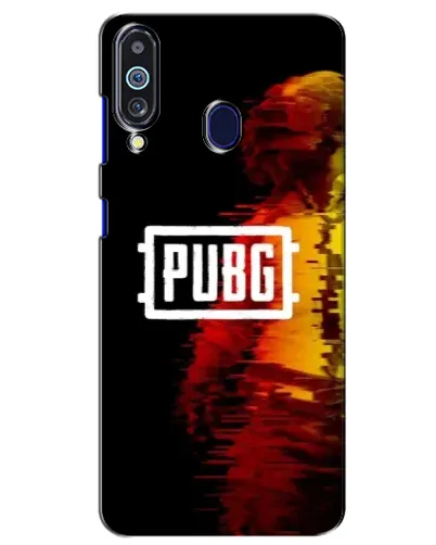Чохол для Samsung Galaxy M40 з картинкою «Яскравий логотип PUBG»