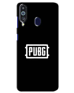 Чохол для Samsung Galaxy M40 з картинкою «Лого BMW — металевий блиск»