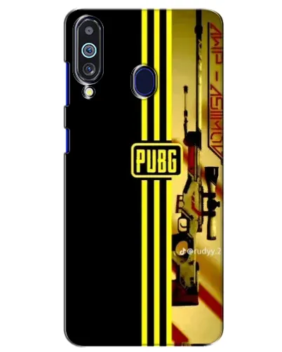 Чохол для Samsung Galaxy M40 з картинкою «PUBG — камуфляжний шолом»