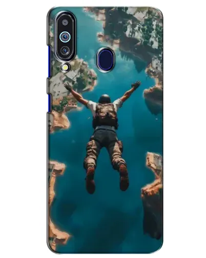 Чохол для Samsung Galaxy M40 з картинкою «PUBG — вільне падіння»