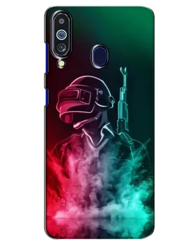 Чохол для Samsung Galaxy M40 з картинкою «PUBG — вогняний воїн»