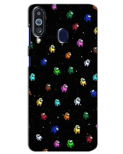 Чохол для Samsung Galaxy M40 з картинкою «Екіпаж Among Us»