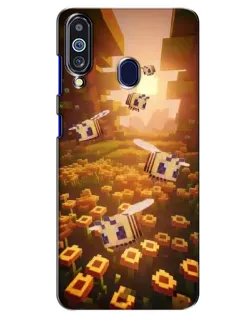 Чохол для Samsung Galaxy M40 з картинкою «Поле соняшників»