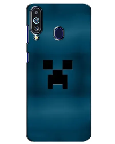 Чехол для Samsung Galaxy M40 с картинкой «Крипер текстура»