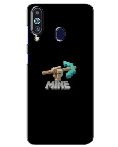 Чехол для Samsung Galaxy M40 с картинкой «Алмазная кирка»