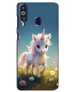 Чехол для Samsung Galaxy M40 с картинкой «Единорог на поляне» Чехол для Samsung Galaxy M40 с картинкой «Единорог на поляне»
