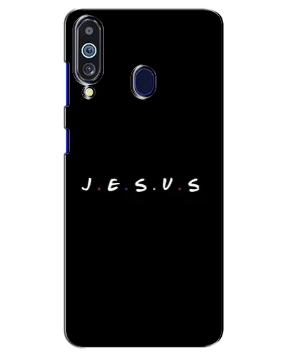 Чехол для Samsung Galaxy M40 с картинкой «Точки веры J.E.S.U.S.»