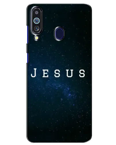 Чехол для Samsung Galaxy M40 с картинкой «Звездное небо Jesus»