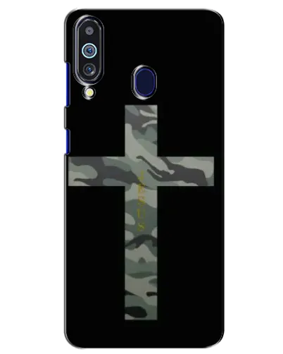Чехол для Samsung Galaxy M40 с картинкой «Милитари Крест»
