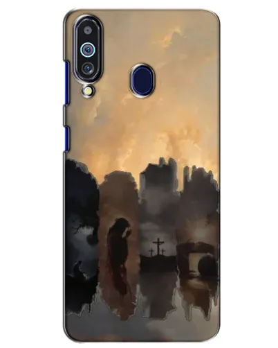 Чехол для Samsung Galaxy M40 с картинкой «Дорога к вере»