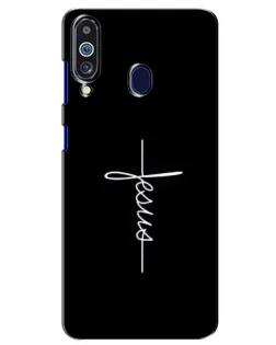 Чехол для Samsung Galaxy M40 с картинкой «Тонкая линия веры»
