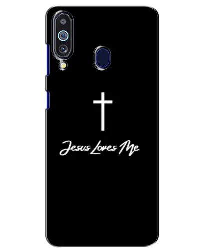 Чехол для Samsung Galaxy M40 с картинкой «Иисус любит тебя»