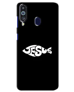 Чохол для Samsung Galaxy M40 з картинкою «Риба  Jesus»
