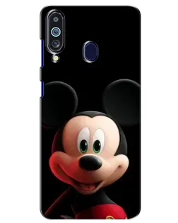 Чехол для Samsung Galaxy M40 с картинкой «Улыбающийся Микки Маус»