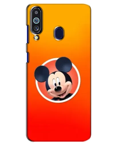 Чехол для Samsung Galaxy M40 с картинкой «Mickey в круге»