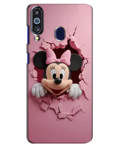 Чехол для Samsung Galaxy M40 с картинкой «Минни сквозь стену»
