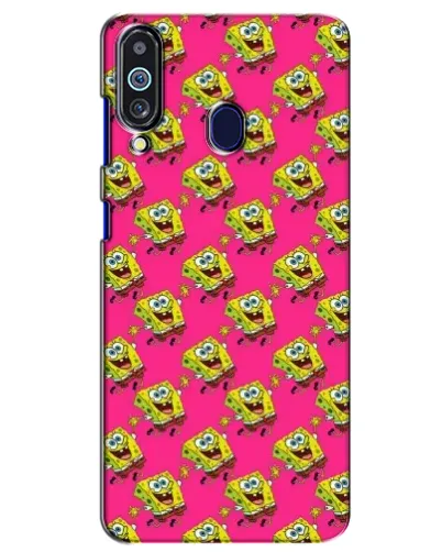 Чехол для Samsung Galaxy M40 с картинкой «Розовый паттерн»