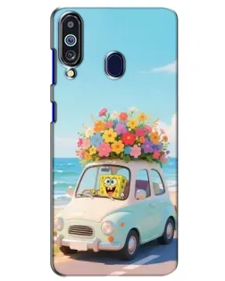 Чехол для Samsung Galaxy M40 с картинкой «Автомобильное путешествие»