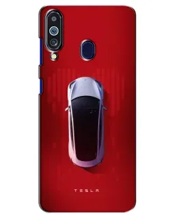 Чохол для Samsung Galaxy M40 з картинкою «Tesla Top View» Чохол для Samsung Galaxy M40 з картинкою «Tesla Top View»