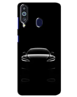 Чохол для Samsung Galaxy M40 з картинкою «Силует Tesla Night» Чохол для Samsung Galaxy M40 з картинкою «Силует Tesla Night»