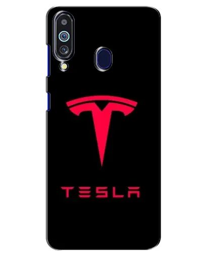 Чехол для Samsung Galaxy M40 с картинкой «Tesla Red Logo» Чехол для Samsung Galaxy M40 с картинкой «Tesla Red Logo»
