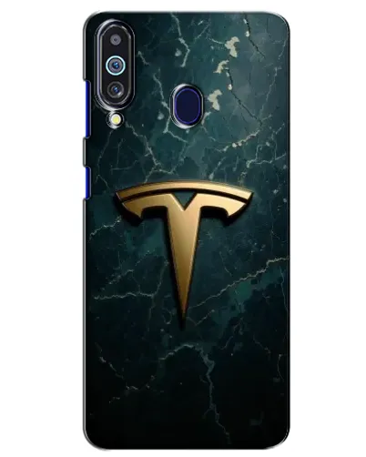 Чехол для Samsung Galaxy M40 с картинкой «Мраморная Tesla Gold» Чехол для Samsung Galaxy M40 с картинкой «Мраморная Tesla Gold»