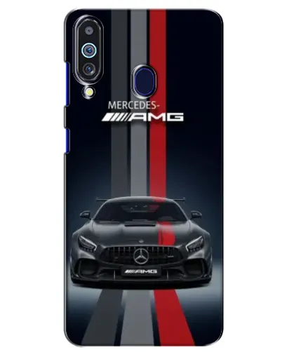 Чехол для Samsung Galaxy M40 с картинкой «Mercedes — белый карбон» Чехол для Samsung Galaxy M40 с картинкой «Mercedes — белый карбон»