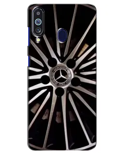 Чехол для Samsung Galaxy M40 с картинкой «Диск Mercedes»