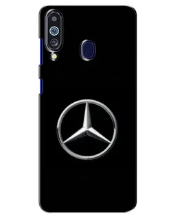 Чехол для Samsung Galaxy M40 с картинкой «Mercedes классический лого»
