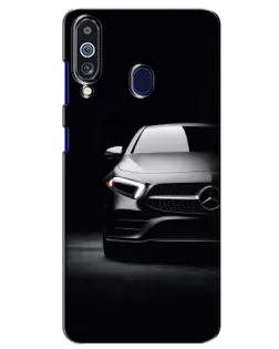 Чехол для Samsung Galaxy M40 с картинкой «Свет фар Mercedes»