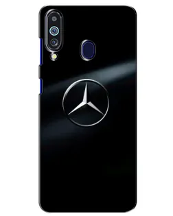 Чехол для Samsung Galaxy M40 с картинкой «Mercedes на металле» Чехол для Samsung Galaxy M40 с картинкой «Mercedes на металле»