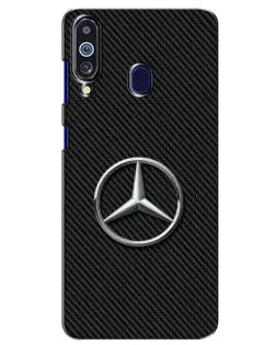 Чехол для Samsung Galaxy M40 с картинкой «Карбоновый Mercedes стиль» Чехол для Samsung Galaxy M40 с картинкой «Карбоновый Mercedes стиль»
