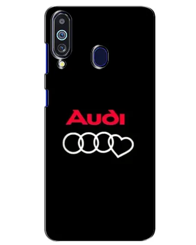 Чехол для Samsung Galaxy M40 с картинкой «Логотип Audi Heart»