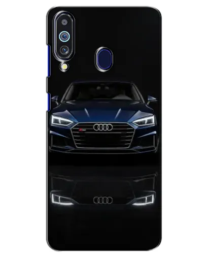 Чехол для Samsung Galaxy M40 с картинкой «Audi — ночное отражение»