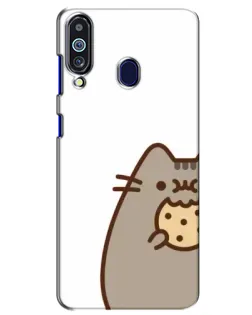 Чехол для Samsung Galaxy M40 с картинкой «Пушин с печеньем»