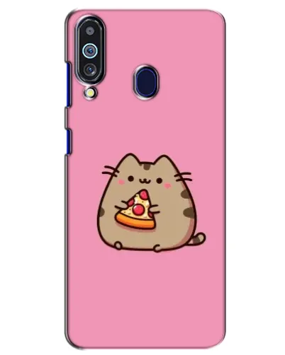 Чехол для Samsung Galaxy M40 с картинкой «Пушин с пиццей» Чехол для Samsung Galaxy M40 с картинкой «Пушин с пиццей»