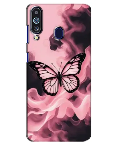 Чехол для Samsung Galaxy M40 с картинкой «Бабочка в дыму» Чехол для Samsung Galaxy M40 с картинкой «Бабочка в дыму»