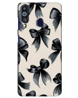 Чехол для Samsung Galaxy M40 с картинкой «Банты Coquette»