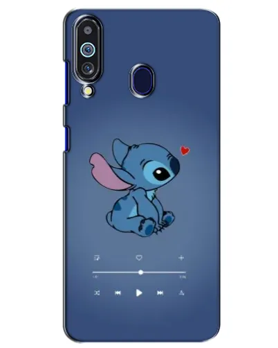 Чехол для Samsung Galaxy M40 с картинкой «Музыкальный Stitch»