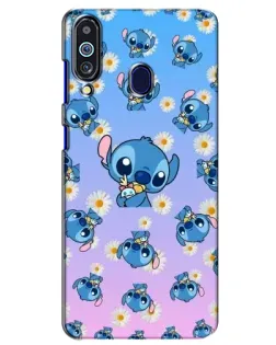 Чехол для Samsung Galaxy M40 с картинкой «Паттерн со Стичем» Чехол для Samsung Galaxy M40 с картинкой «Паттерн со Стичем»