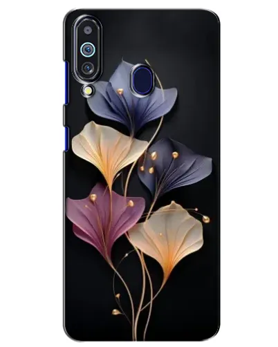 Чехол для Samsung Galaxy M40 с картинкой «Лиловые цветы грации»